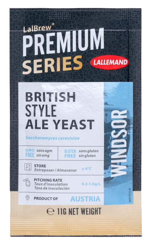 Dry brewing yeast LalBrew Windsor 11 g